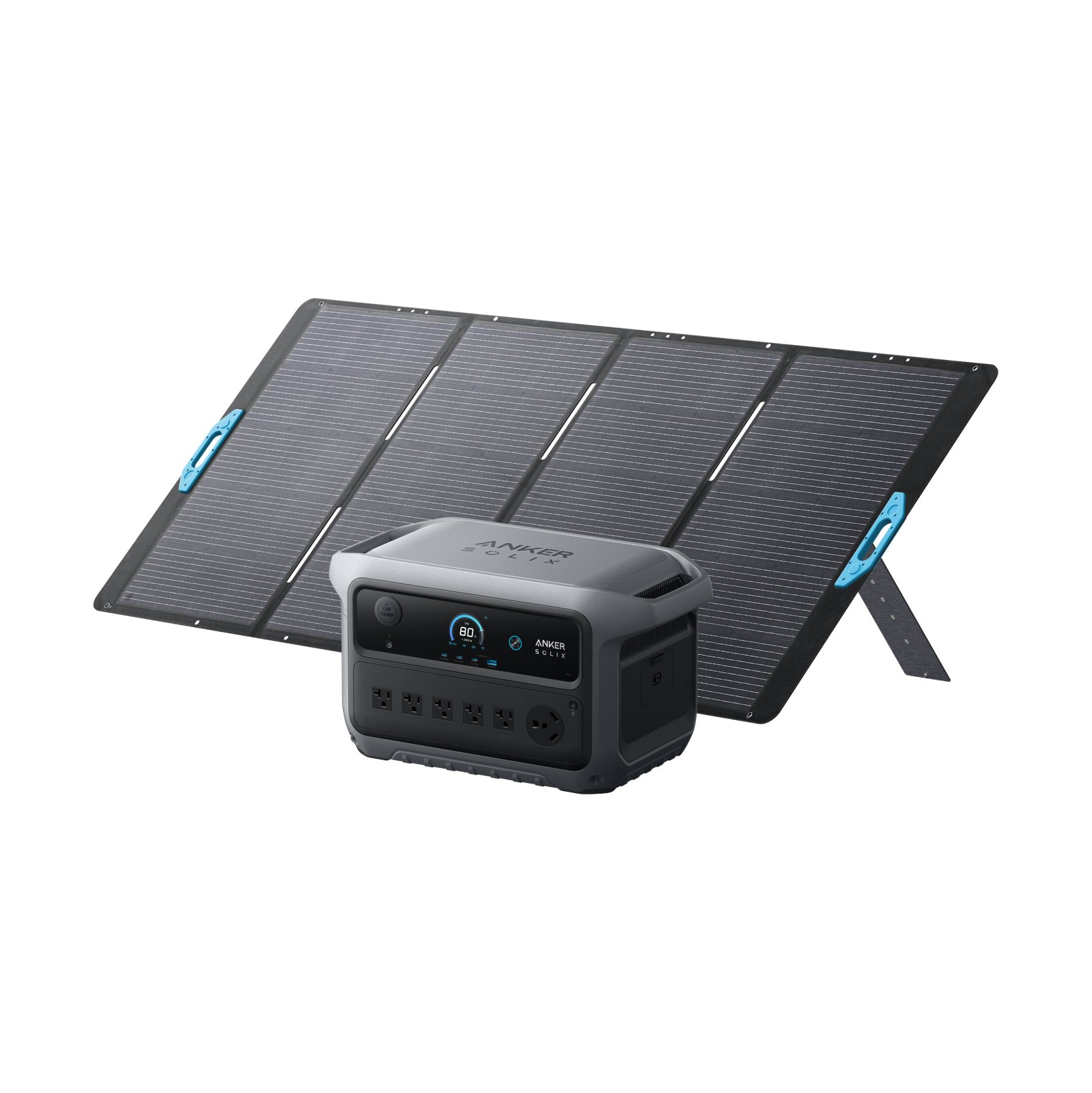 Anker SOLIX C2000 Gen 2 with 400W portable solar panel