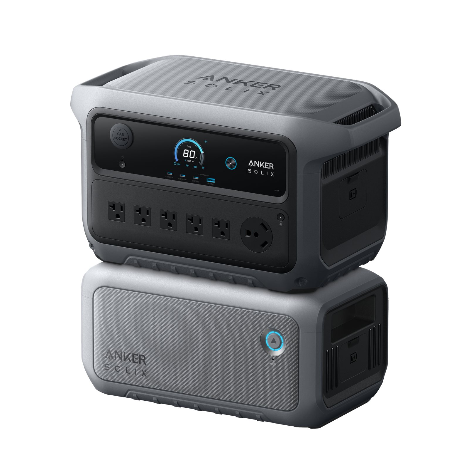 Anker SOLIX C2000 Gen 2 with expansion battery