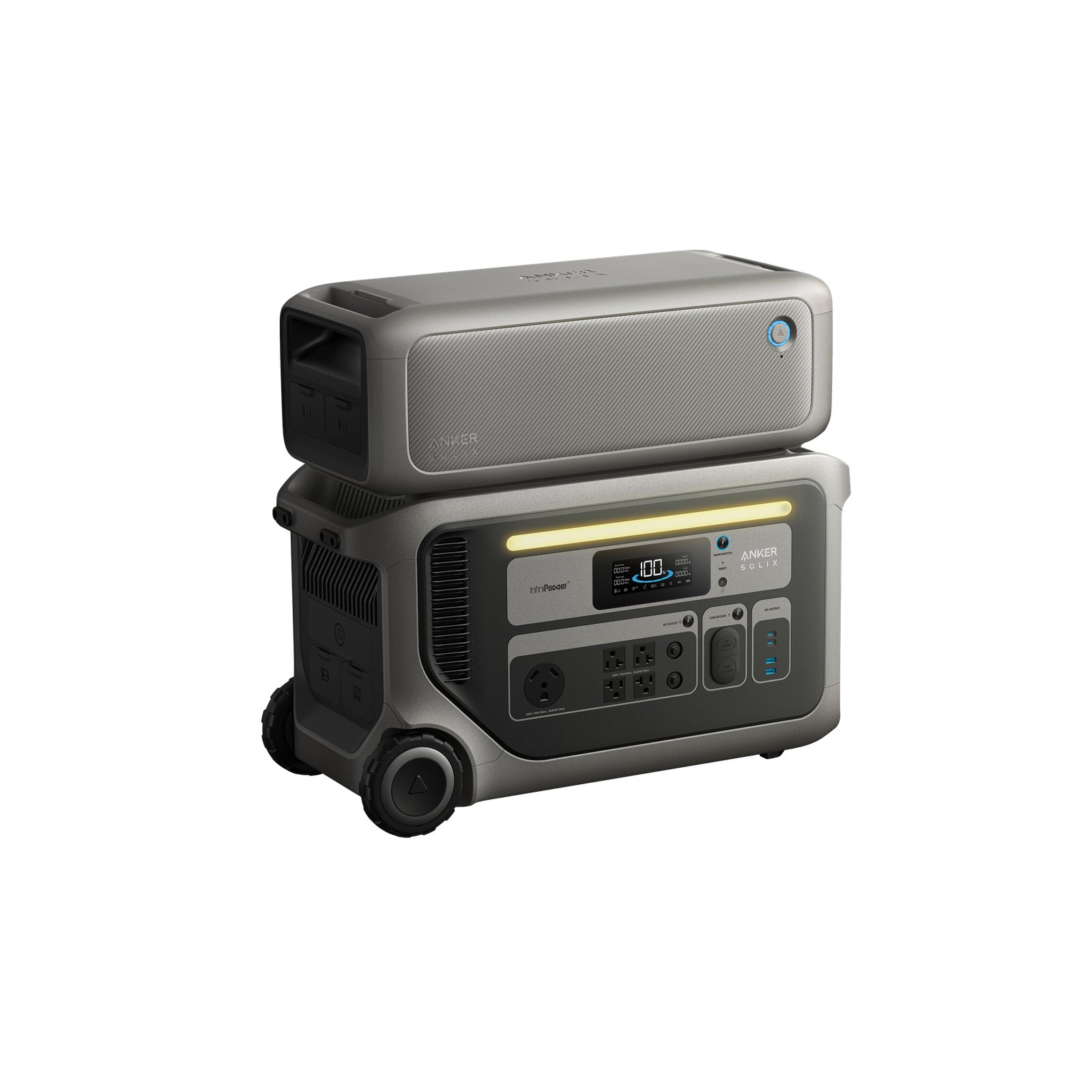 Anker SOLIX F3000 with expansion battery